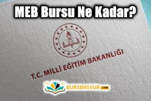 MEB Bursu Ne Kadar